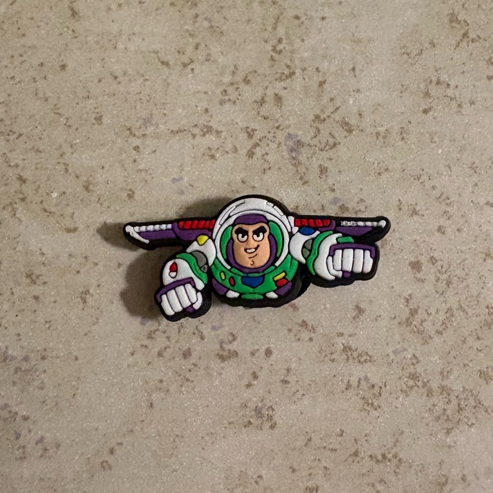 5/$15 CROCS jibbitz shoe charm Buzz Lightyear